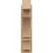 Ekena Millwork 6-in W x 14-in D x 26-in H Balboa Block Rough Cedar Woodgrain TimberThane Outlooker, Primed Tan OUTUR060X14X26BOA44RCPR - alternate 3